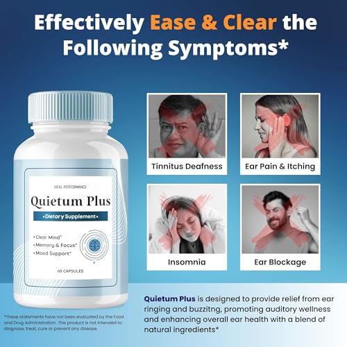 Quietum Plus Natural Tinnitus Relief Supplement